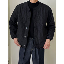 Load image into Gallery viewer, Loose Collarless Warm Light Jacket