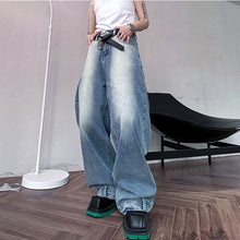 Load image into Gallery viewer, Vintage Straight Wide Leg Jeans