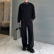 Load image into Gallery viewer, Retro Round Neck Cardigan Trousers Detachable Skirt Three-piece Set