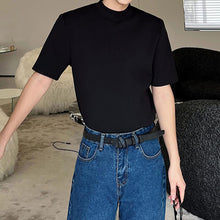 Load image into Gallery viewer, Shoulder Pads Slim Fit Short Sleeve Tops