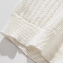 Load image into Gallery viewer, Ice Silk Hollow Pattern Knitted Lapel Polo Shirt