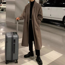 Load image into Gallery viewer, Korean Style Loose Retro Wool Coat