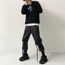 Load image into Gallery viewer, Loose Fit Harem Leather Pants