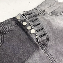 Load image into Gallery viewer, Denim Irregular Skirt Leg Cover Set