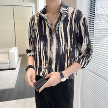 Load image into Gallery viewer, Tie Dye Short Sleeve Casual Shirt