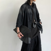 Load image into Gallery viewer, Vintage Loose Buttoned Denim Top