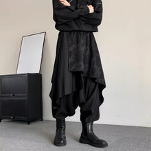 Load image into Gallery viewer, Printed Irregular Culottes Harem Pants