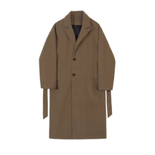 Load image into Gallery viewer, Korean Style Loose Retro Wool Coat