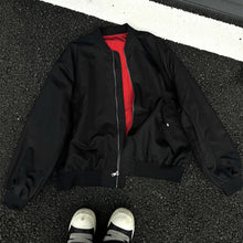 Load image into Gallery viewer, Contrast Color Motorcycle Windproof Jacket