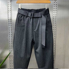 Load image into Gallery viewer, Striped Casual Woolen Harem Pants