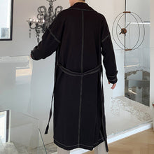Load image into Gallery viewer, Topstitched Above-the-knee Trench Coat