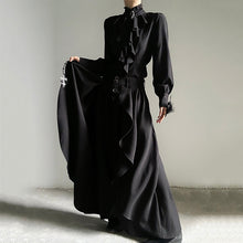 Load image into Gallery viewer, Retro Irregular Drape Wide-leg Trousers