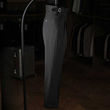 Load image into Gallery viewer, Italian Casual High Waist Retro Straight Suit Trousers