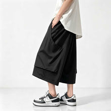 Load image into Gallery viewer, Large Pocket Ice Silk Quick-drying Drape Wide-leg Straight Pants