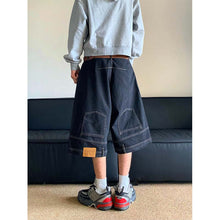 Load image into Gallery viewer, Denim Loose Unique Inverted Jeans