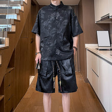 Load image into Gallery viewer, Retro Dragon Pattern Leisure Suit