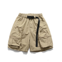 Load image into Gallery viewer, Multi-pocket Vintage Cargo Shorts