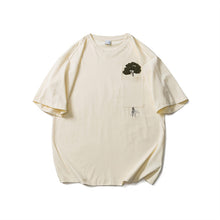 Load image into Gallery viewer, Summer Cotton Embroidered Short Sleeves T-shirts