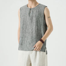 Load image into Gallery viewer, Linen Vintage Loose Vest