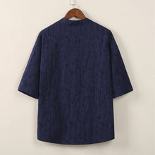 Load image into Gallery viewer, Cardigan Vintage Button Jacquard Shirt