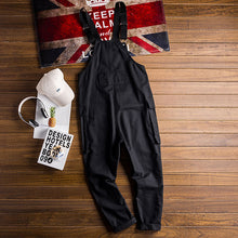 Load image into Gallery viewer, Vintage Casual Multi-Pocket Jumpsuits