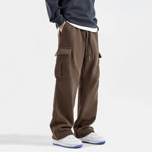 Load image into Gallery viewer, Warm Corduroy Straight-leg Trousers