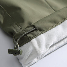 Load image into Gallery viewer, Winter Fleece-lined Drawstring Waterproof Pants