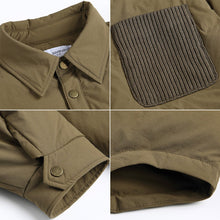 Load image into Gallery viewer, Japanese Retro Water-repellent Duck Down Shirt Down Jacket