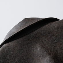 Load image into Gallery viewer, Leather Retro Loose-fitting Lapel Jacket
