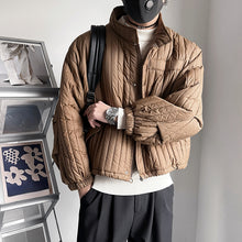 Load image into Gallery viewer, Stand Collar Thin Loose Cotton Jacket