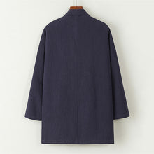 Load image into Gallery viewer, Loose cardigan cotton and linen Coat