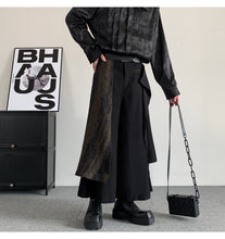Load image into Gallery viewer, Irregular Patchwork Loose Wide-leg Pants