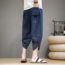 Load image into Gallery viewer, Striped Carrot Loose Wide-leg Casual Pants