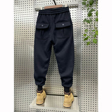 Load image into Gallery viewer, Slim Fit Mid-waisted Casual Track Pants