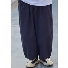 Load image into Gallery viewer, Loose-fitting Straight-leg Cropped Trousers