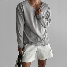 Load image into Gallery viewer, Round Neck Loose Knit Shirt