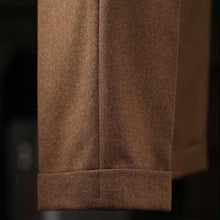 Load image into Gallery viewer, Italian Casual High Waist Retro Straight Suit Trousers