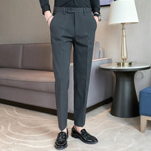 Load image into Gallery viewer, Invisible Elastic Waist Casual Trousers