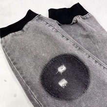 Load image into Gallery viewer, Denim Irregular Skirt Leg Cover Set