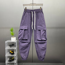 Load image into Gallery viewer, Retro Casual Workwear Ninth Pants