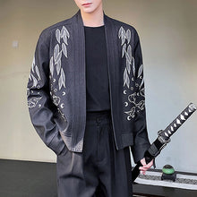 Load image into Gallery viewer, Simple Embroidered Short Retro Cardigan