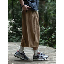 Load image into Gallery viewer, Retro Silhouette Loose Wide-leg Pants