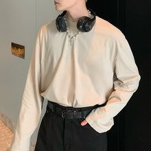 Load image into Gallery viewer, Loose Round Neck Cotton T-shirt