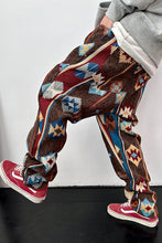 Load image into Gallery viewer, Street Ethnic Jacquard Casual Pants