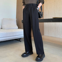 Load image into Gallery viewer, British Slim Fit Straight Leg Trousers