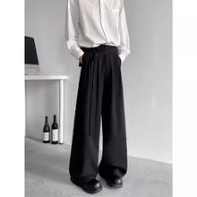 Load image into Gallery viewer, Button Drape Loose Wide Leg Pants