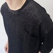 Load image into Gallery viewer, Shiny Crew Neck Short Sleeve T-shirt