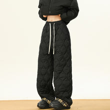 Load image into Gallery viewer, Contrast Checkered Cotton Thickened Casual Trousers