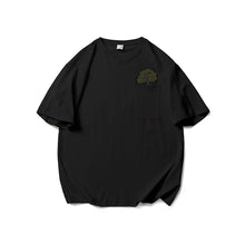 Load image into Gallery viewer, Summer Cotton Embroidered Short Sleeves T-shirts