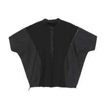 Load image into Gallery viewer, Women's Loose Batwing Sleeve Lace Patchwork Cutout Top